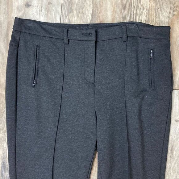 Peace of Cloth 12 Christy Riding Pant Graphite Gray Mid Rise Pleat Front Y2K - Picture 5 of 6